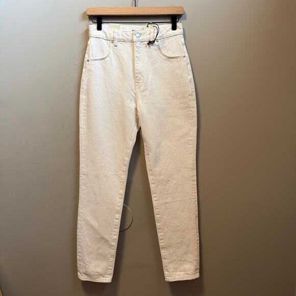 Rolla’s Size 26 Dusters High Rise Slim Straight‎ Jean in Vintage White New - Picture 1 of 8